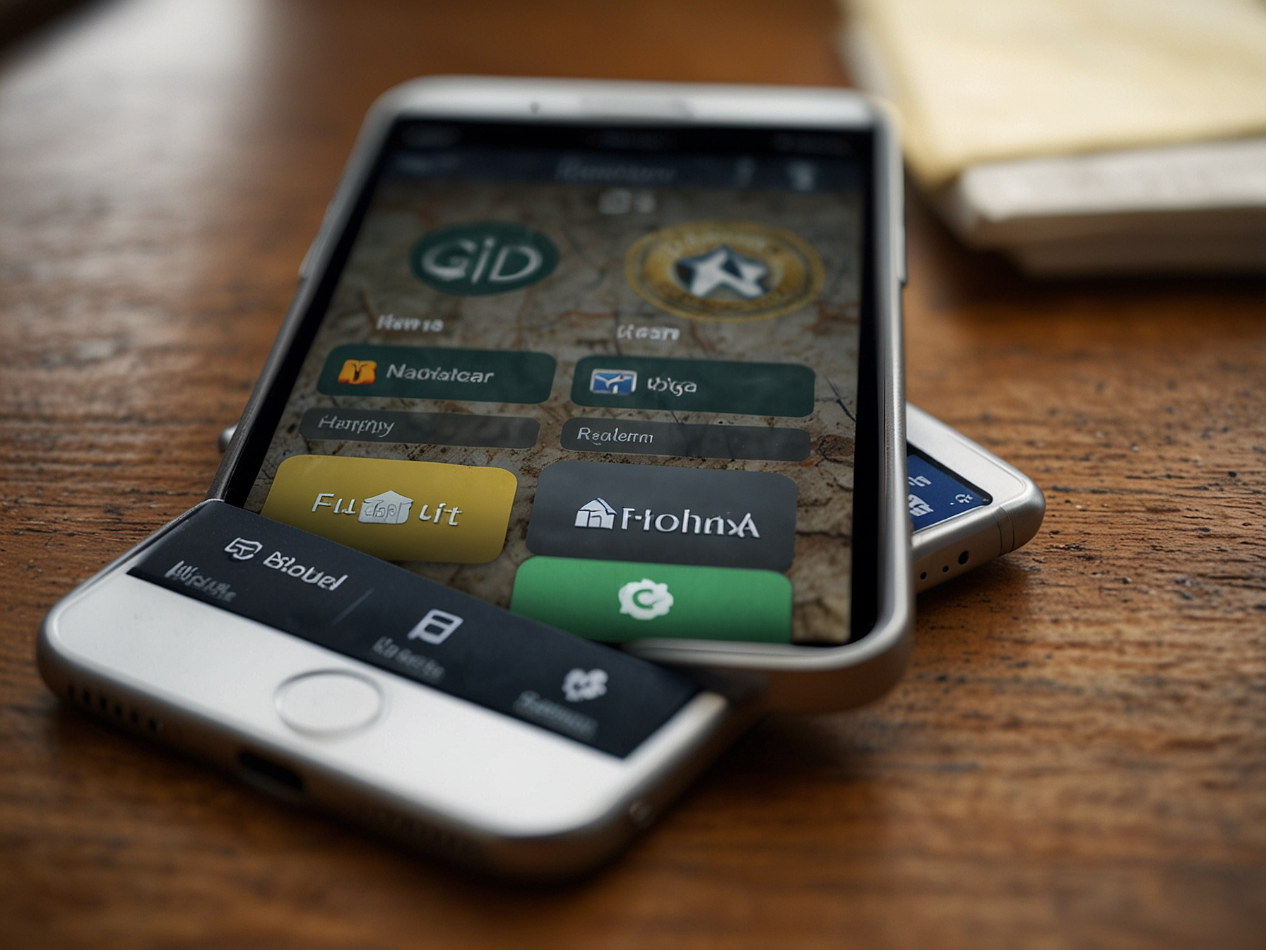 Mobile site walkthrough imagery